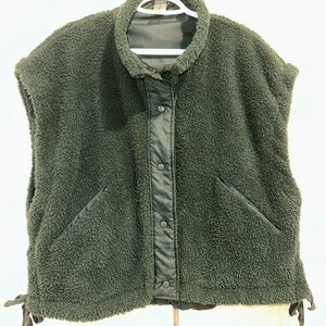 AS Revival Teddy Fleece Vest with Pockets